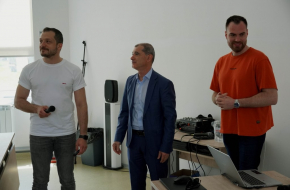 Георги Ненов и Никола Димитров вдъхновиха студенти в БДУ с примери за успех